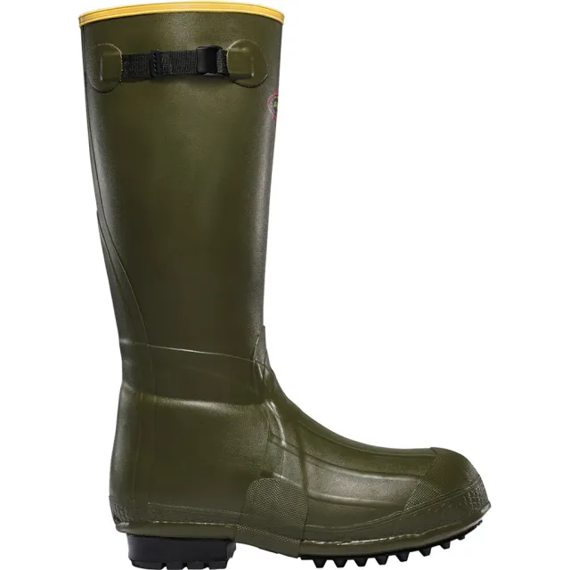 LaCrosse 266050-10 Burly Air Grip Boot Olive 10, ZXT Rubber, Wool Midsole