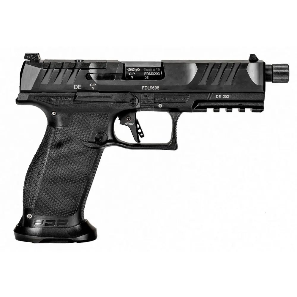 Walther PDP Pro SD 9mm 5.1 in. Threaded Barrel Black 18 Round Capacity