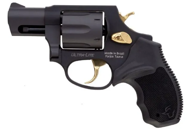 Buy Taurus 856 Ultra Lite Revolver 38 Special 2" Barrel 6 Shot Black/Gold online