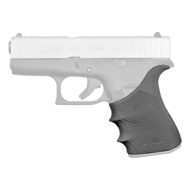 Hogue 18210 HandAll Beavertail Grip Sleeve Cobblestone Glock 43X/48 Black - Hogue