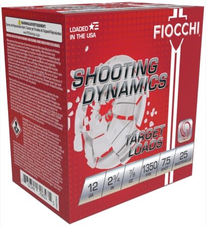 Buy Fiocchi Shooting Dynamics 12ga 2.75 In 7/8oz #7.5 25ct 1350fps online