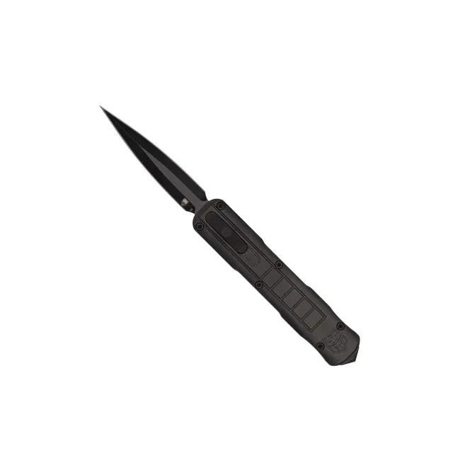COBRATEC SMALL RAPTOR DAGGER 2.5" NON SERRATED BLACKOUT D2 STEEL - COBRATEC