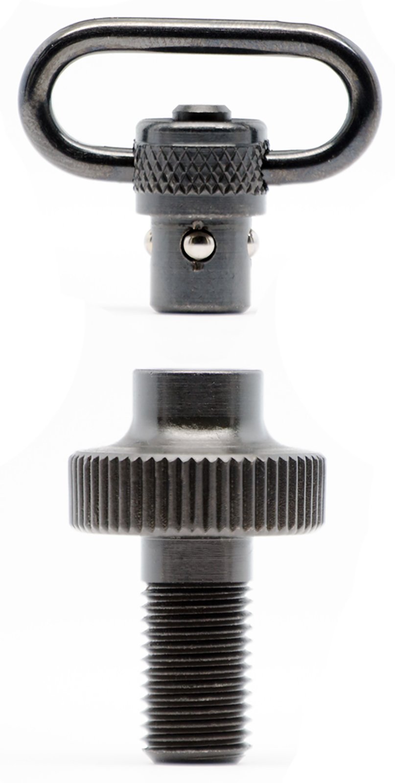 GrovTec GTSW308 Mag Cap 1" Push Button Black Oxide Mossberg 500 12 Ga - Grovtec - 1"