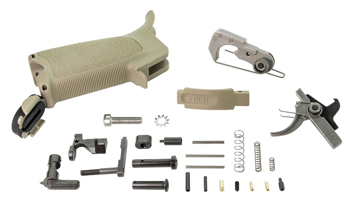 BCM Gunfighter ELPK-FDE AR-15 Enhanced .223 Flat Dark Earth - BCM - 223