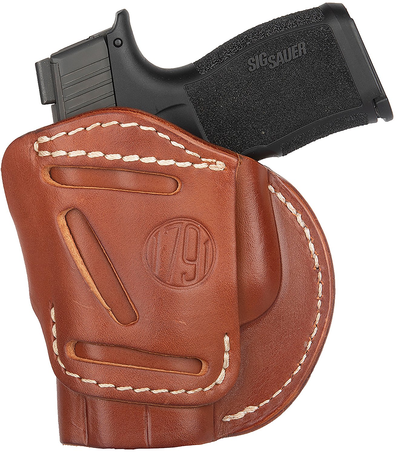 1791 Gunleather 4WH-3-CBR-R 4-Way Classic Brown RH Size 3 - 1791 Gunleather