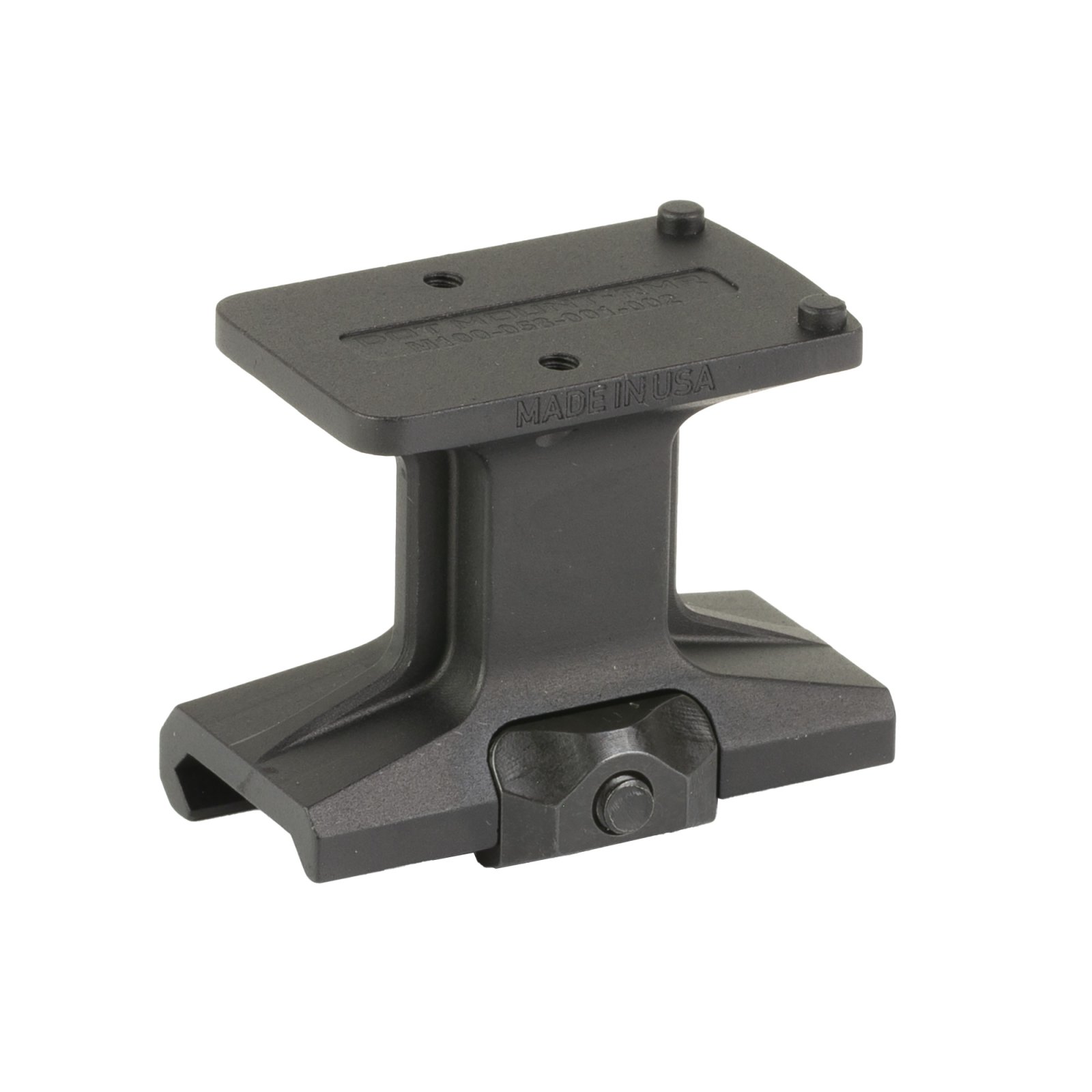 Reptilia 100-110 DOT Mount, 1.93" Height, Anodized Black, Trijicon RMR - Reptilia