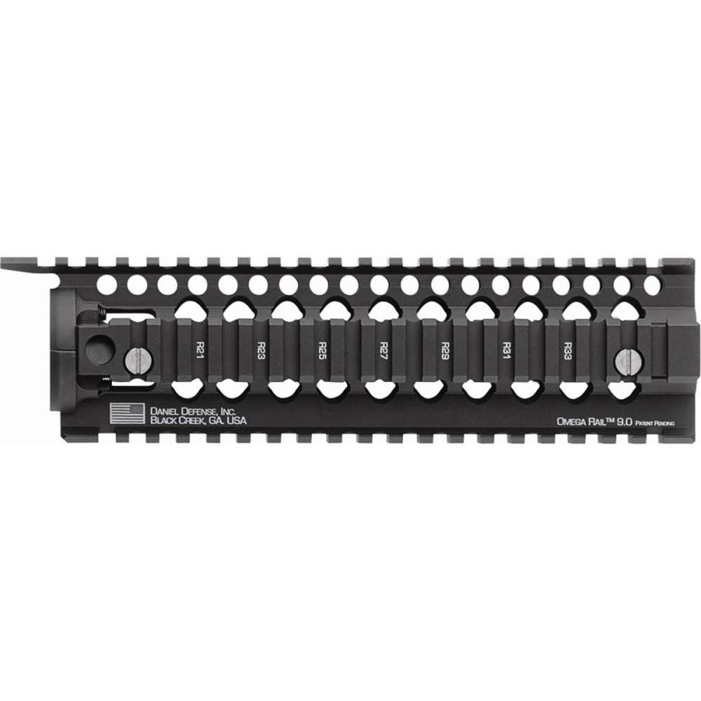 Daniel Defense 01-005-10002 Omega Rail 9.0" AR Mid-Length Free Float Black - Daniel Defense