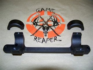 DNZ Products 62700 Game Reaper Remington Model 7 Scope Mount 1" Black - DNZ Products
