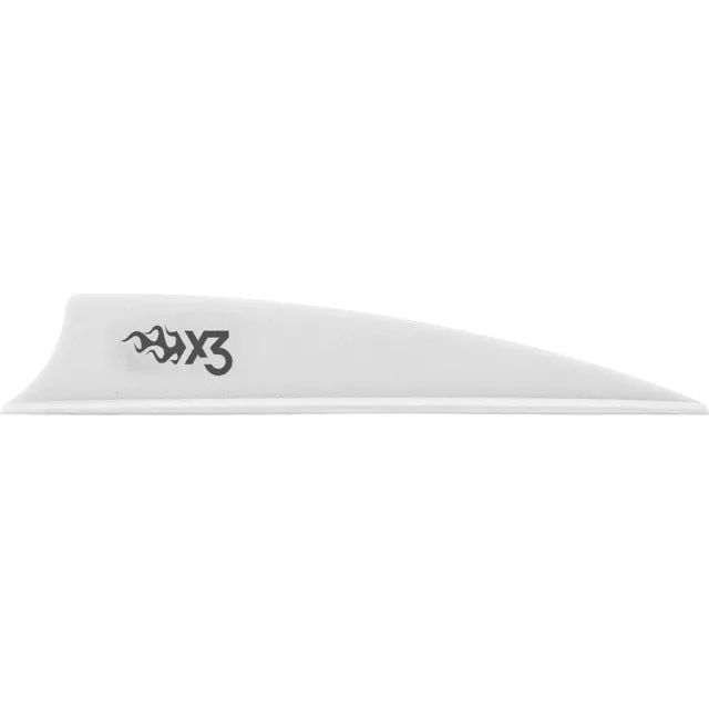Buy Bohning X3 Vanes Shield Cut 3 in. White 36 pk. online