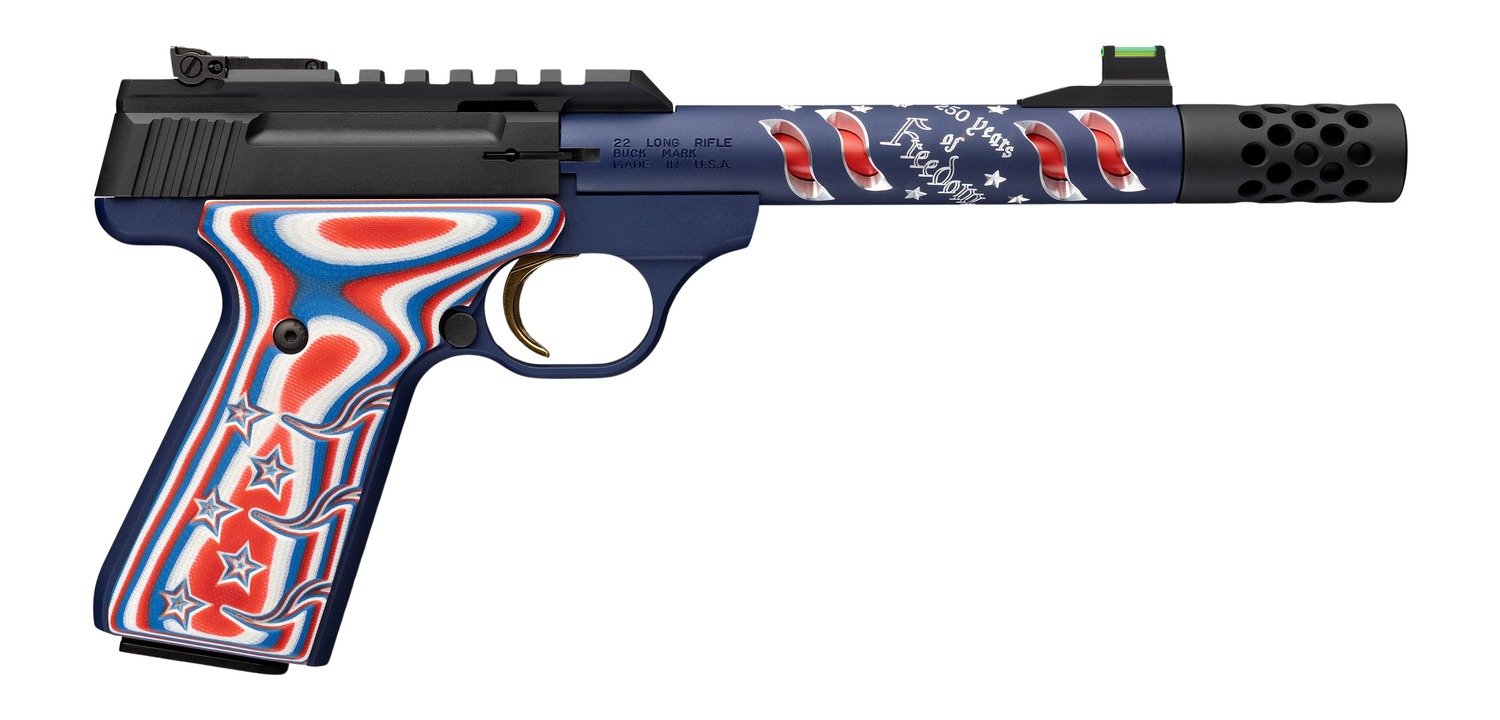 Browning Buck Mark Vision .22 LR 5.9 In 10+1 Red/White/Blue - Browning - .22 LR