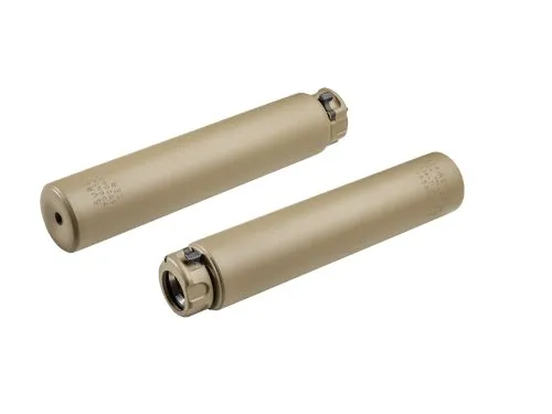 Surefire SOCOM338TIDE SOCOM338-Ti 338 Lapua Mag 2" Flat Dark Earth Titanium - SureFire - 338 LAPUA for sale at Smoke Wagon Firearms