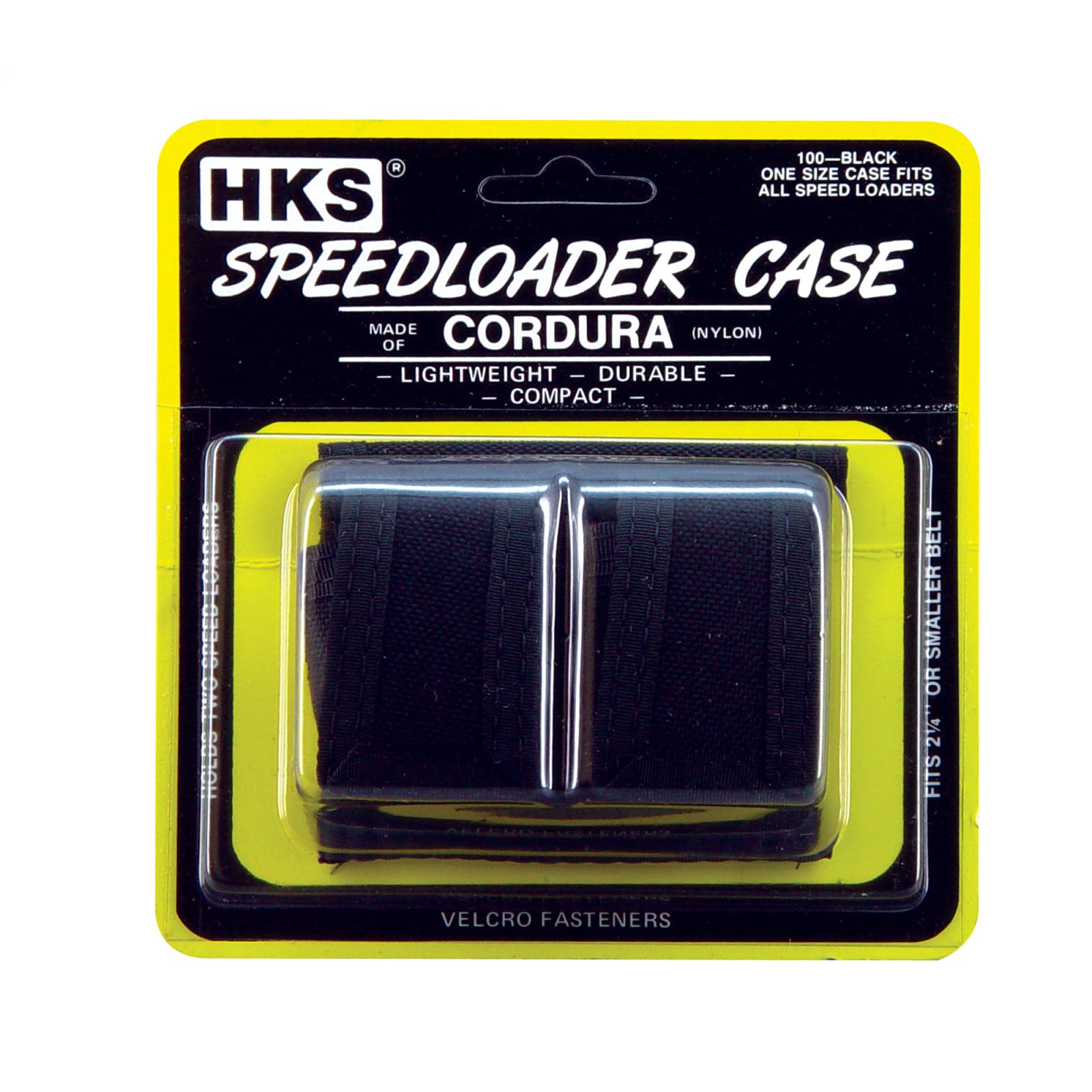 Buy HKS 100B SpeedLoader Case Double Black Cordura Hook & Loop online
