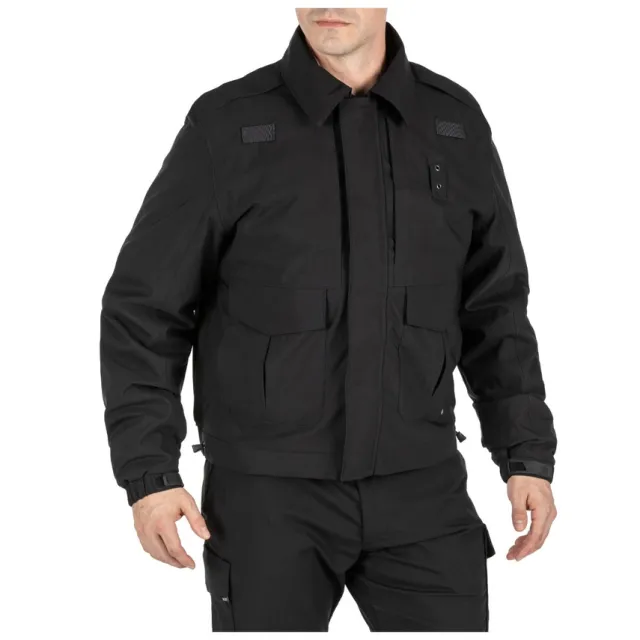 5.11 Tactical 4-In-1 Patrol Jacket 2.0 Waterproof Convertible Black - 5.11 Tactical