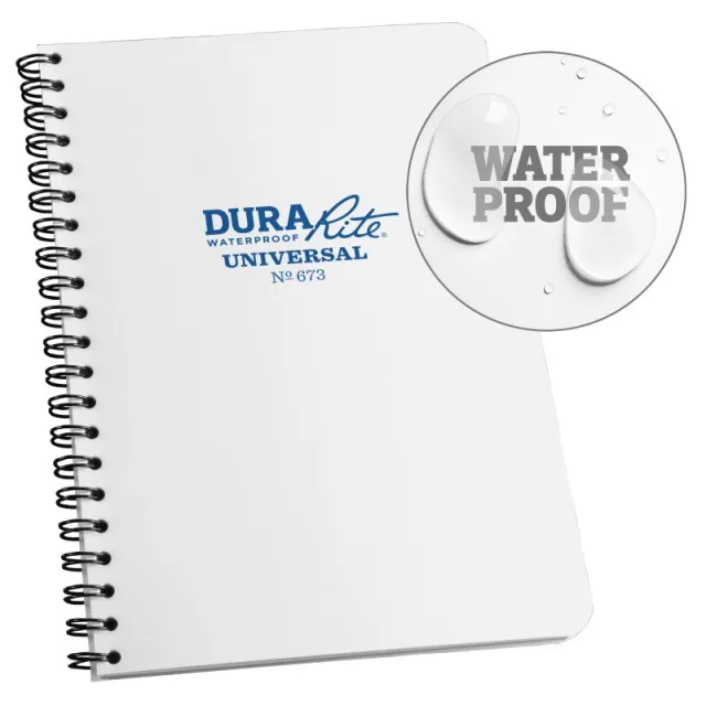 Rite in the Rain Durarite Side Spiral Notebook - 4.625 x 7 - Rite in the Rain
