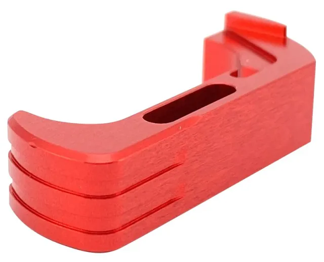 Buy Cross Armory CRG5MCRD Extended Mag Catch Red Anodized for Glock Gen4-5 online