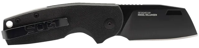 SOG Stout SJ SOG16030757 2.40 In Folding Clip Point Plain - SOG