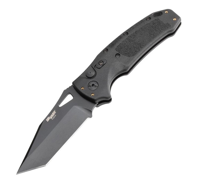 Buy Hogue Sig K320A Auto Folding Knife 3.5 In Tanto Blade Black online