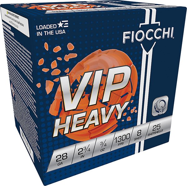 Buy Fiocchi 20VIPH8 20GA 2.75In 7/8oz Heavy Target 8Shot 25Rd online