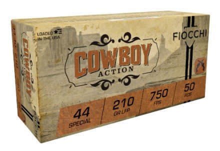 Fiocchi 44SCA .44 Special 210 Grain Lead Flat Point 50 Rounds - Fiocchi - 44 S&W Spl