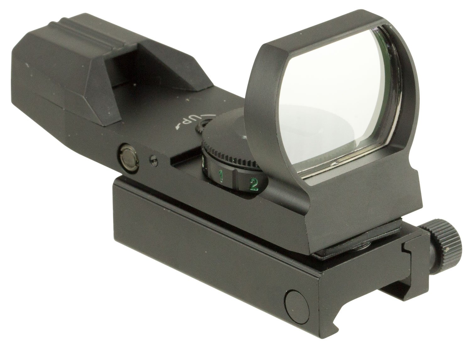 TruGlo Dual Color Open Red Dot Fits Picatinny Red/Green 5MOA TG8370B - GSM Outdoors - 34 MM X 24 MM