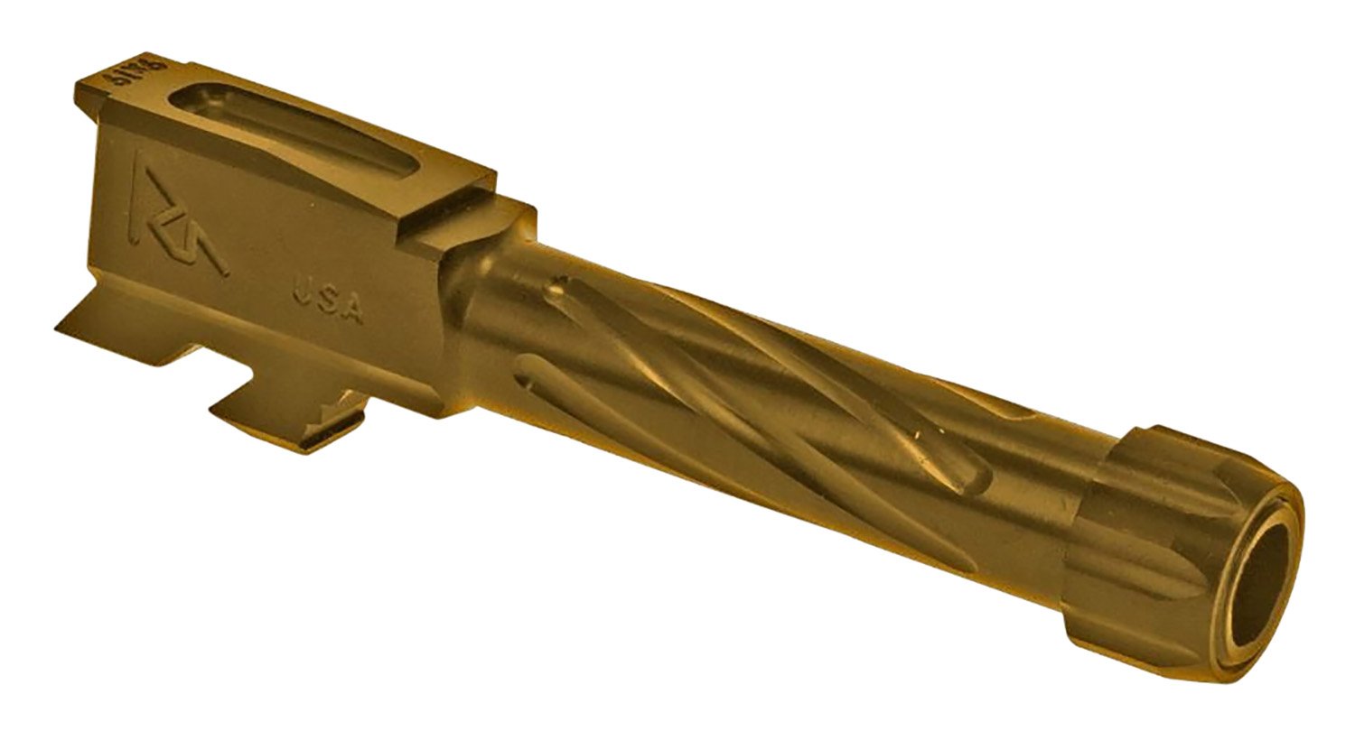 Buy Rival Arms RA20G302E 9mm Gold PVD Barrel 3.41" Threaded for Glock 43 online