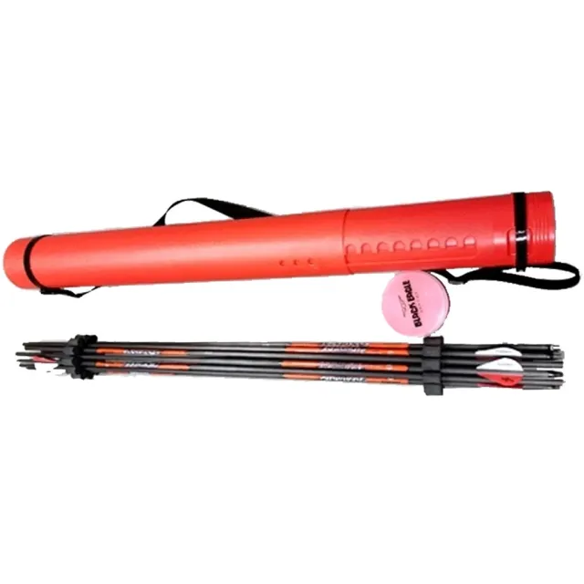Black Eagle 1781 Arrow Tube Durable Black Field Storage - Black Eagle