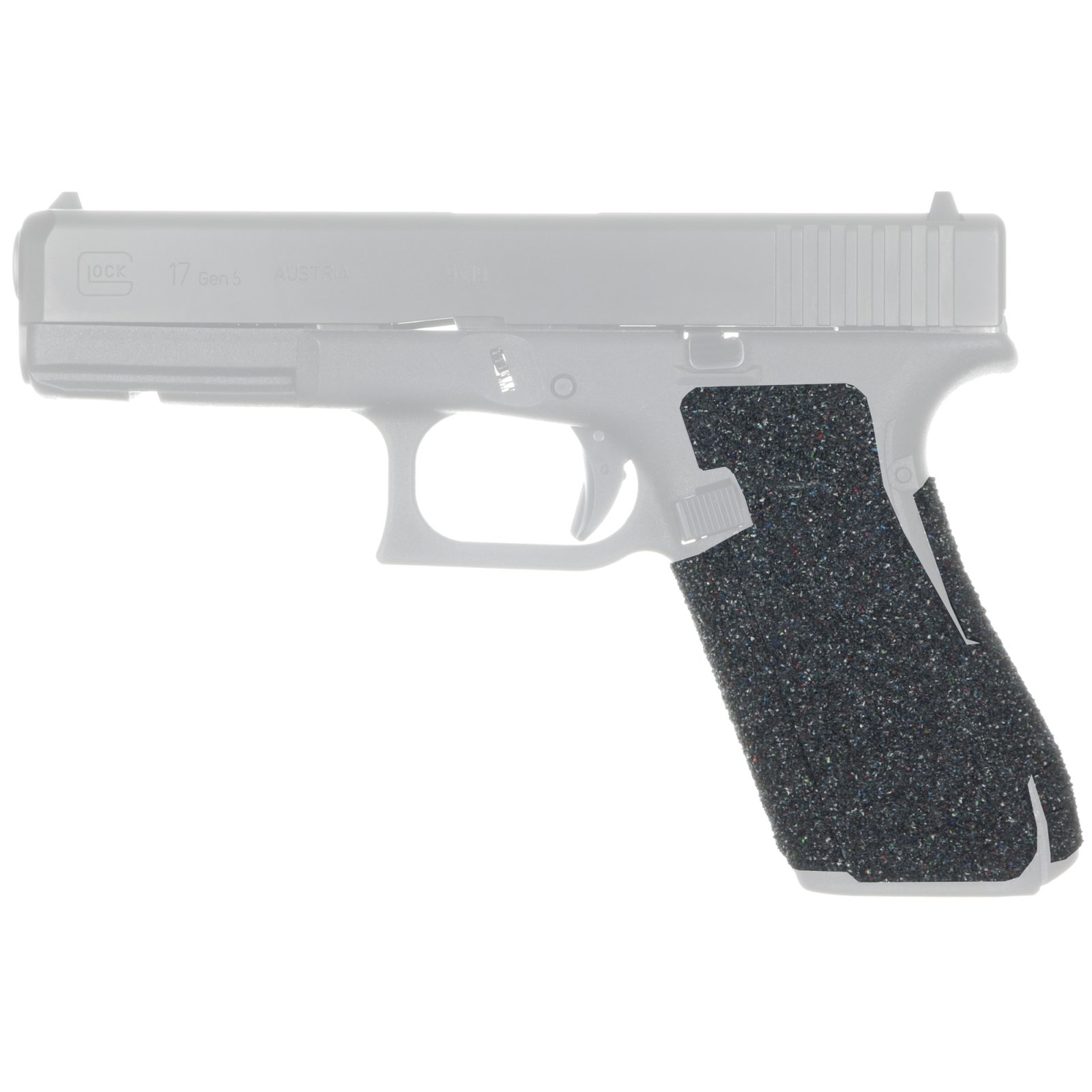 TALON Evolution Rubber Adhesive Grip - Glock Models - Black EV01-PRO - TALON Grips Inc