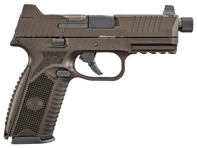 FN Herstal 509 Tactical 9MM 17+1/24+1 Bronze Optics-Ready Pistol 66-101831 - FN America - 9mm Luger for sale at Bang-Bang Tactical