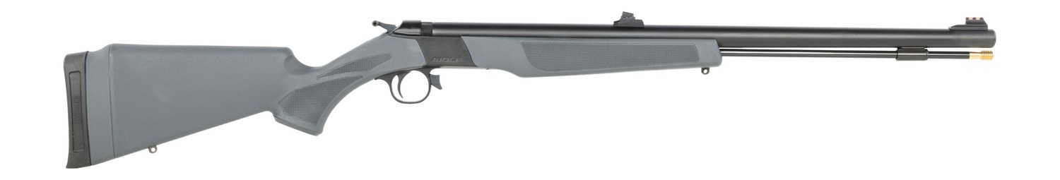 CVA Wolf PR2119 50Cal 24In Stealth Gray Blued Finish - CVA - .50 Caliber