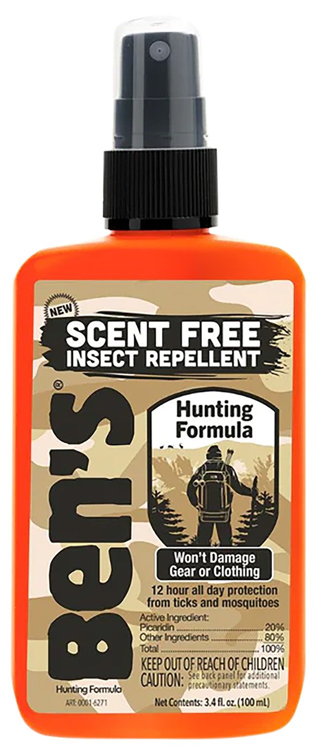 Buy Adventure Medical Kits 00067366 Ben's Hunting Formula Unscented 3.40oz Spray Repels Mosquitos/Ticks Effective Up to 12 hrs online