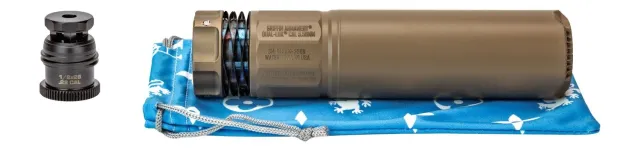 Griffin GADL556FDEAM-W 556 FDE Dual Lok Suppressor - GRIFFIN - 5.56 NATO