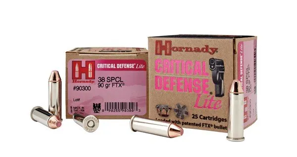 Buy Hornady 90300 Critical Defense Lite 38 Special 90 gr 1200 fps Hornady Flex Tip eXpanding (FTX) 25 Bx/10 Cs online