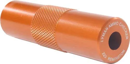 Lyman Ammo Checker .223 Remington SAMMI Spec Aluminum Orange - Lyman