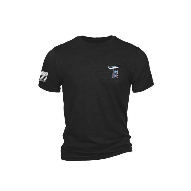 Buy Nine Line BELTFED-TSTRI Shirt Black Triblend Short Sleeve 3XL online