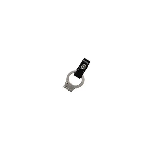 Boston Leather Handcuff Strap Black Leather Duty Strap Adjustable