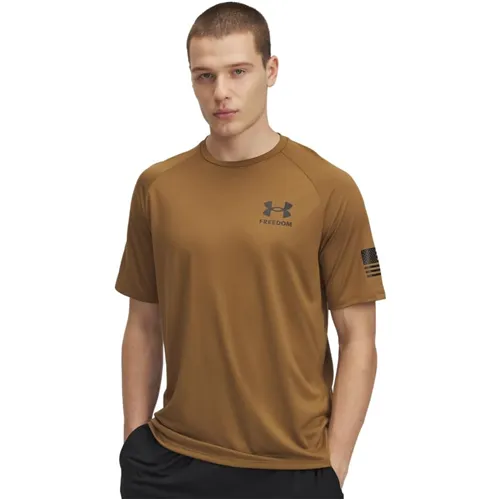 Under Armour Freedom Tech SS Short-Sleeve Performance T-Shirt XXL