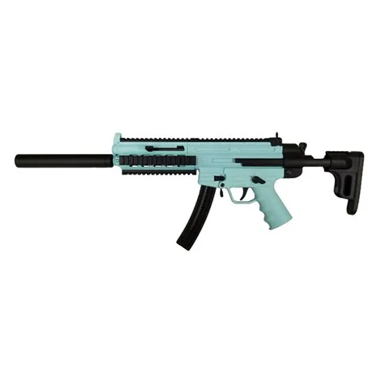 Buy BLG 4160019 GSG-16 .22LR 22RD Semi-Auto, Collapsible Stock, Mint Green online