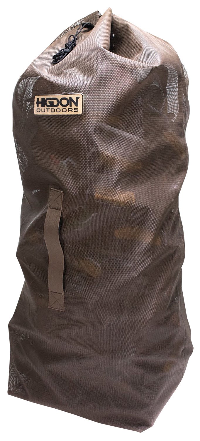 Higdon Outdoors 37179 Large Decoy Bag Black PVC Mesh 51"x18"x15" - Higdon Outdoors