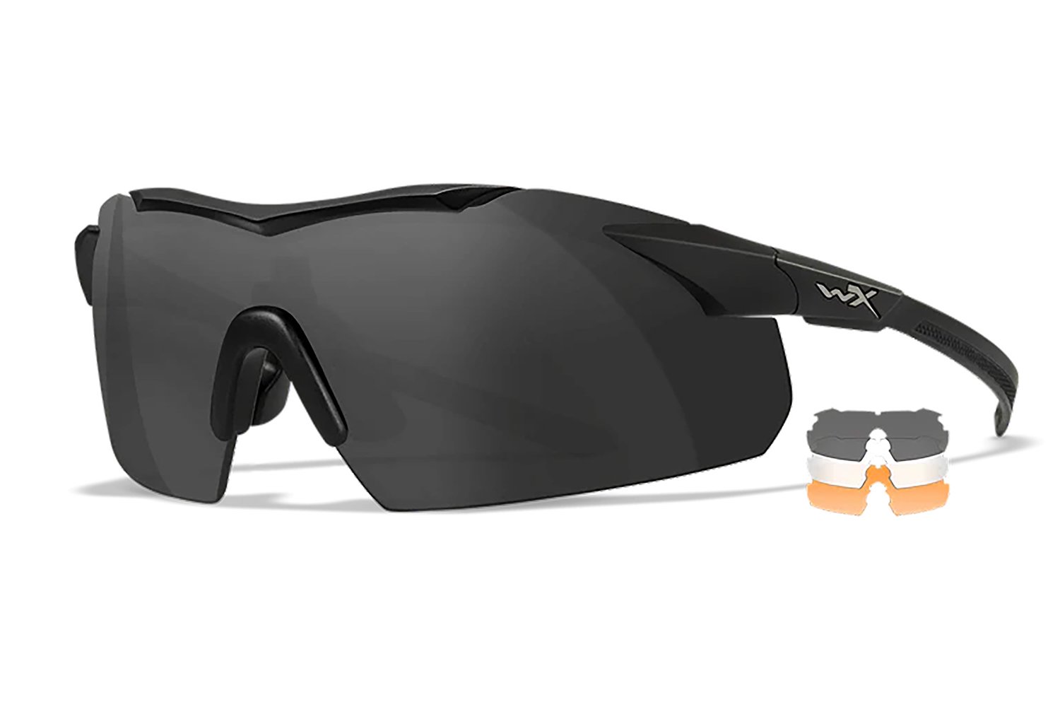 Buy Wiley X 3552 Vapor Comm Polycarbonate Matte Black Frame Lens online
