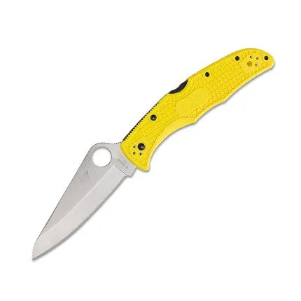 Buy Spyderco C91PYL2 Pacific Salt 2 SL/PL Yellow FRN Knife online