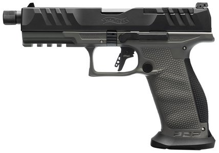 Buy Walther PDP 2877503 9x19 Pistol 18+1 White Dot Black/Tungsten Gray online