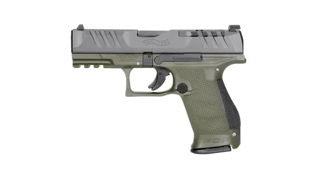 Walther 2871904 PDP Compact 9mm 4" Matte Black Semi-Auto Pistol 10 Rd