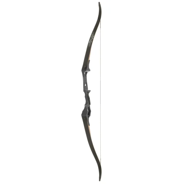 Fin-Finder Bank Runner Recurve 58In 20lbs Right-Hand Black - Fin-Finder