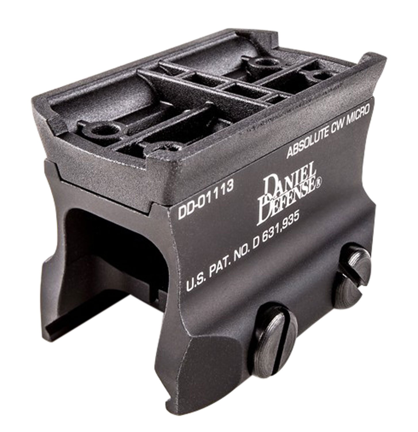 Daniel Defense 0304518025 Micro Mount Black Anodized 6061-T6 Aluminum - Daniel Defense