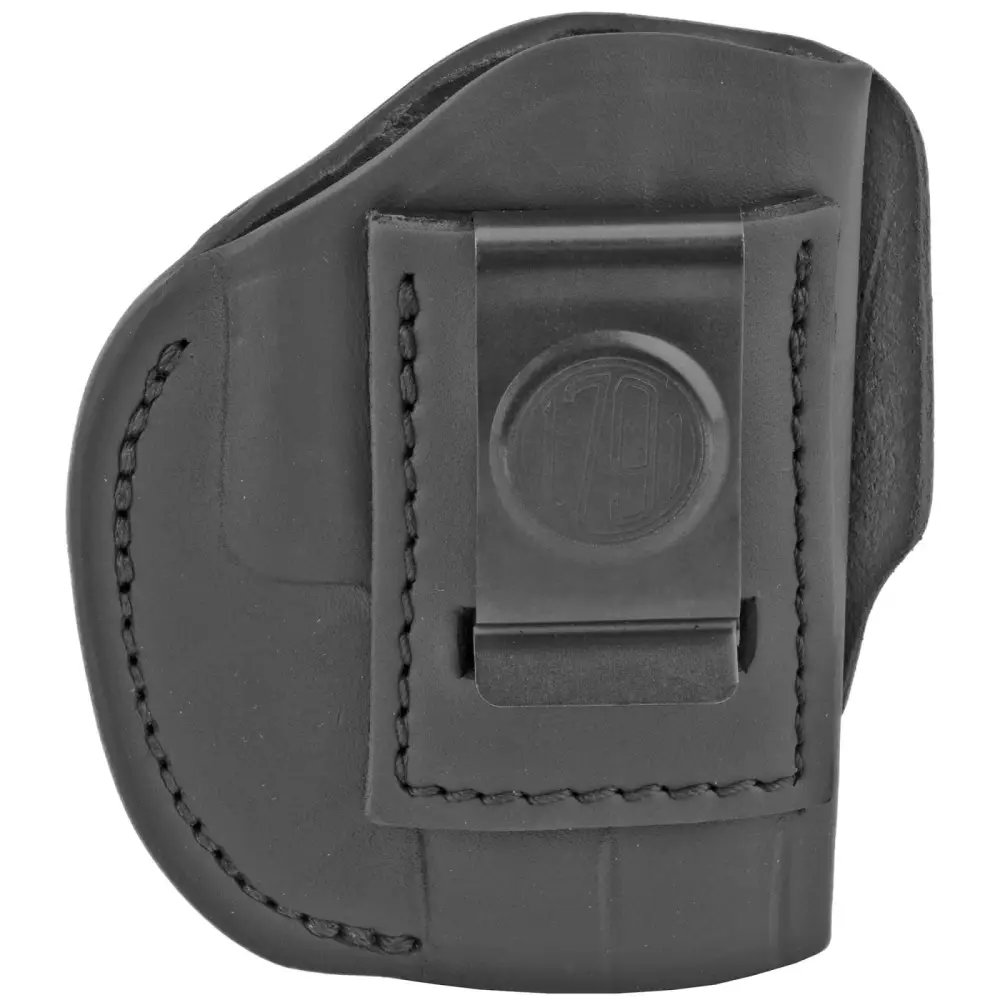 1791 Gunleather 4WH2SBLR 4-Way IWB/OWB Size 02 Stealth Black Leather... - 1791 Gunleather