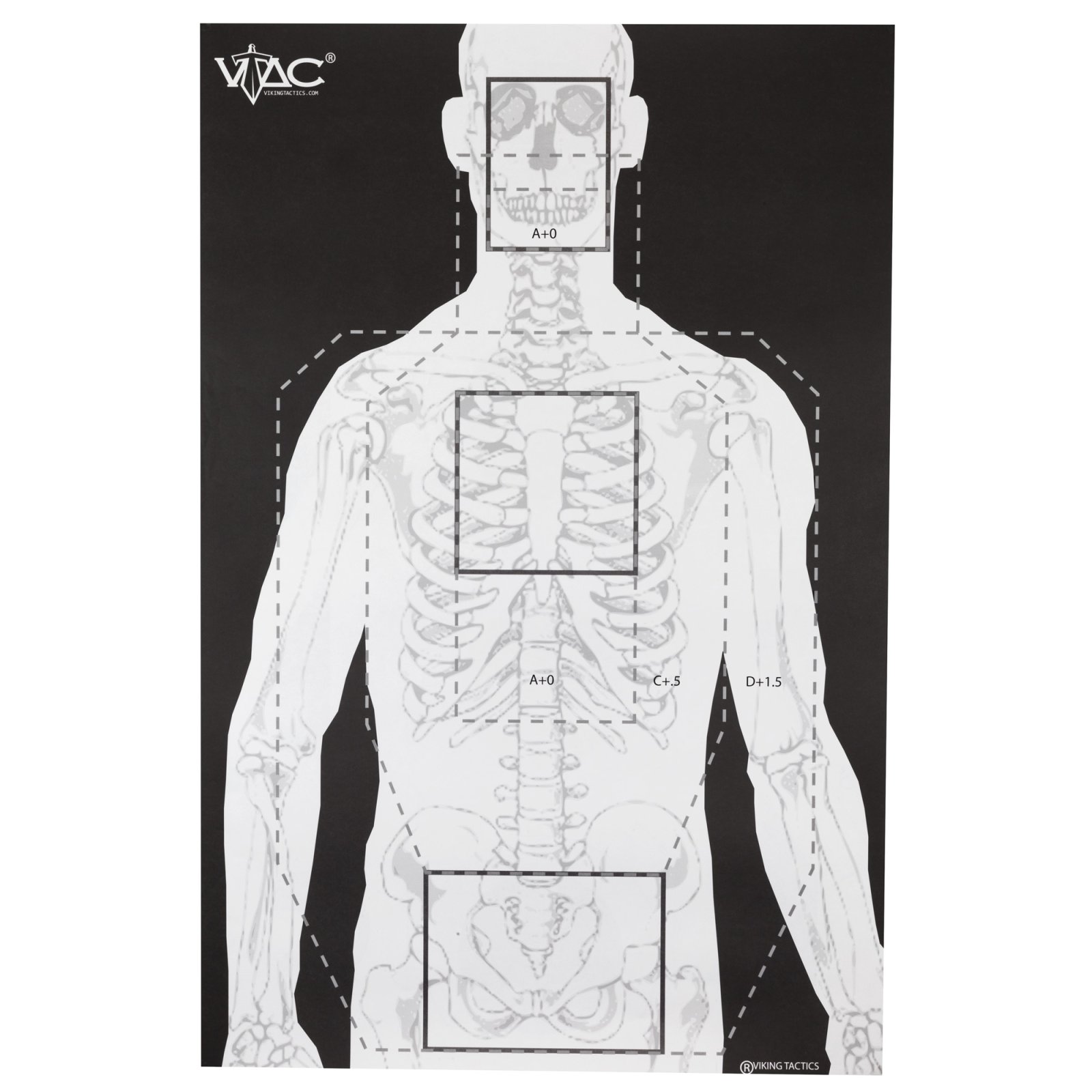 Buy Action Target VTACP100 Double-Sided Training Targets 23"x35" 100 Pack online