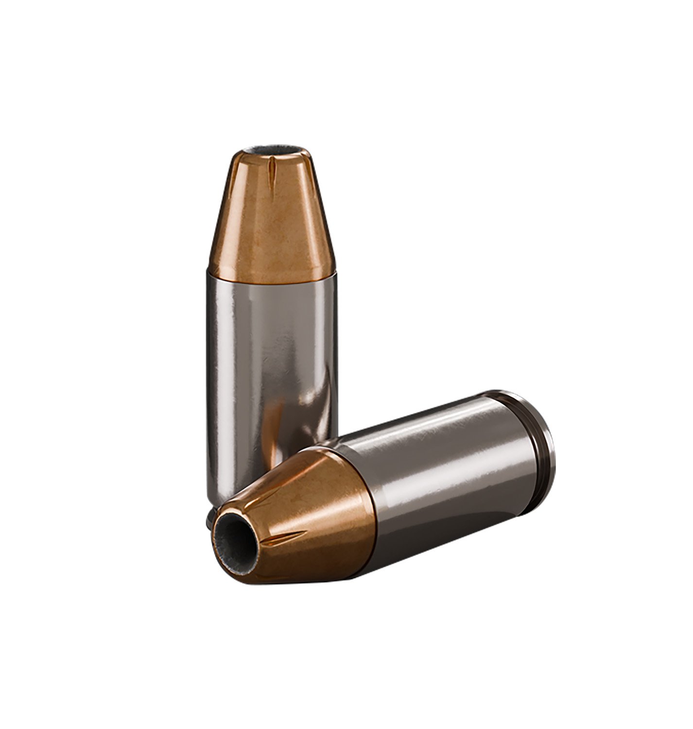 Buy Underwood 113 9mm+P+ 124gr JHP Nickel-Plated Brass 20 Rounds online
