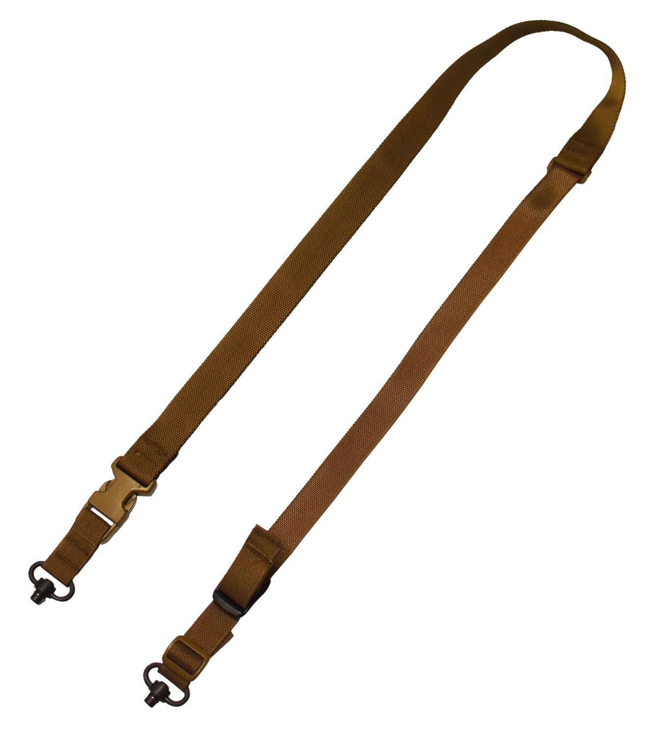 Tac Shield T6040CY Tactical 2-Point QD Fast-Adjust Sling Coyote - Tac Shield