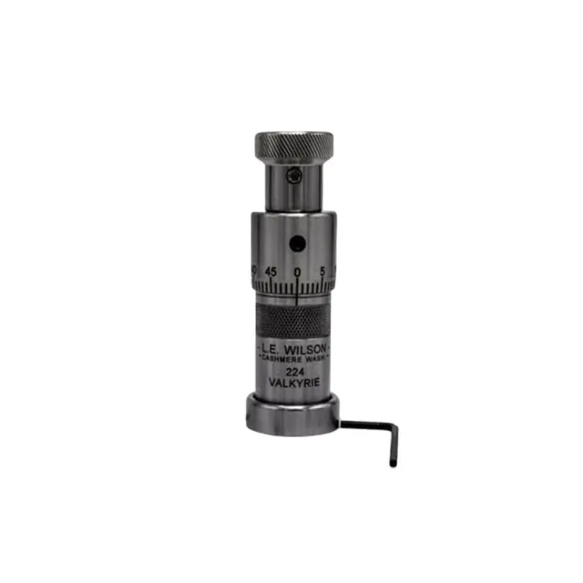 L.E. Wilson VLD Bullet Seater Stainless Steel Micrometer .308 Win - L.E. Wilson - 308 Win