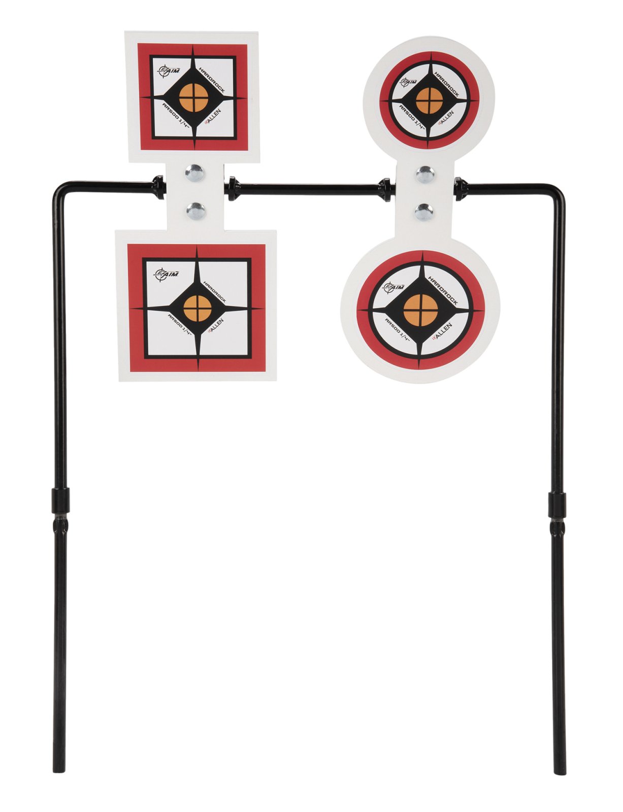 EZ-Aim Hardrock AR500 Steel Spinner Target & Stand - .25" Thick - Allen Company